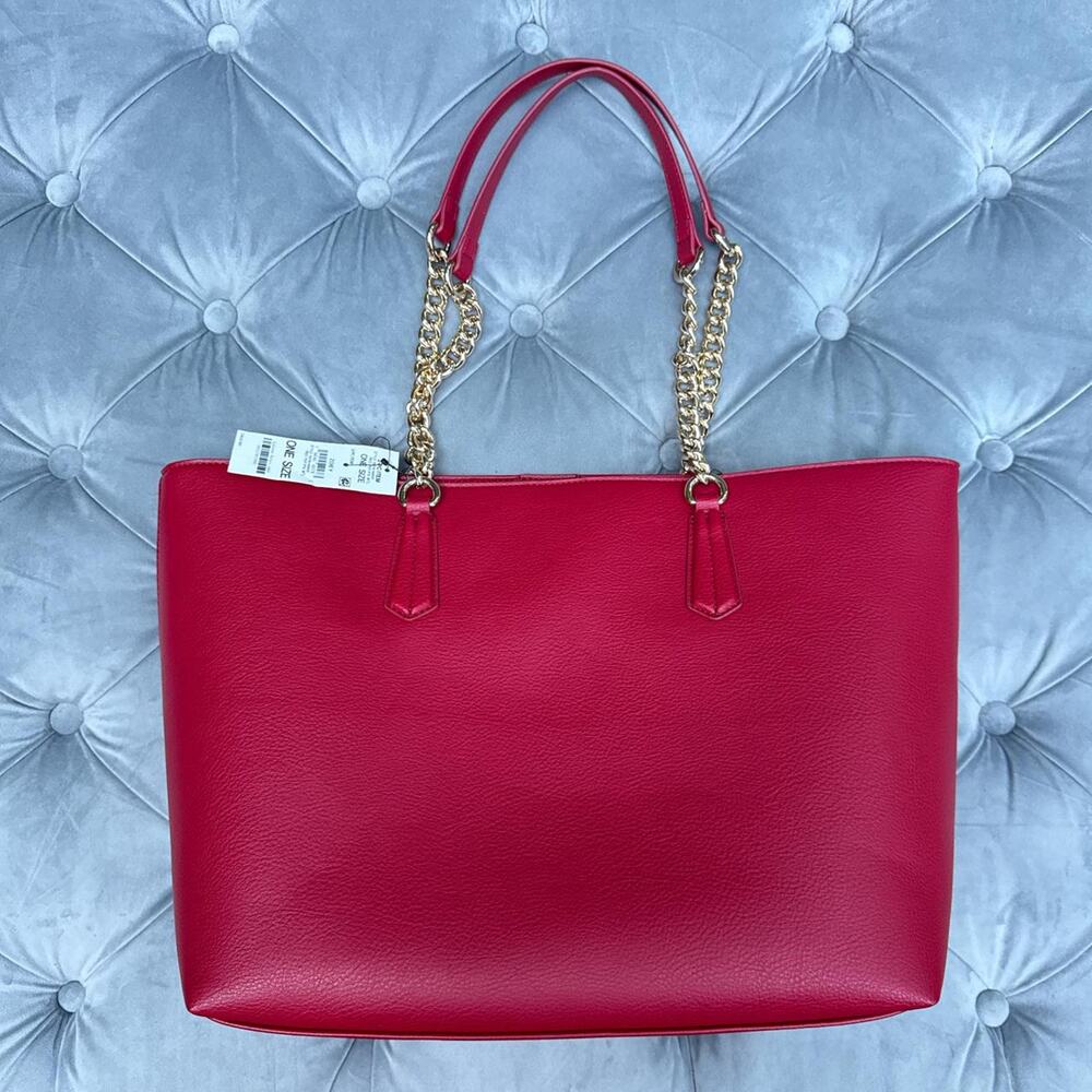 2 piece red tote set